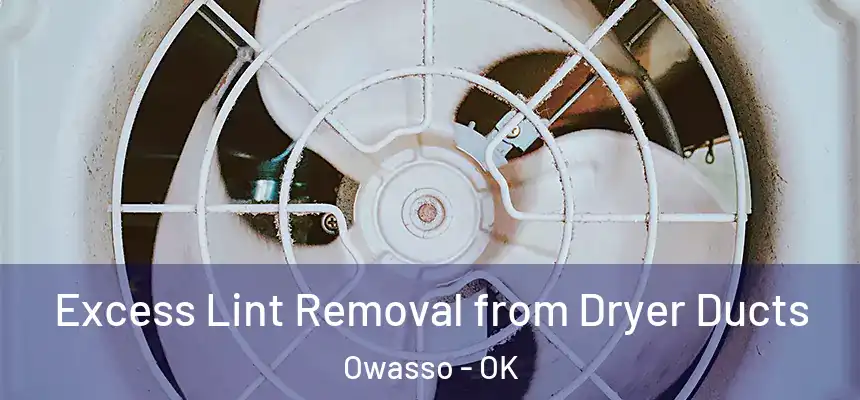 Excess Lint Removal from Dryer Ducts Owasso - OK